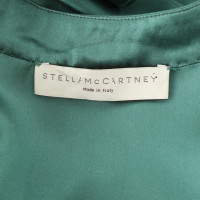 Stella McCartney tunica di seta verde