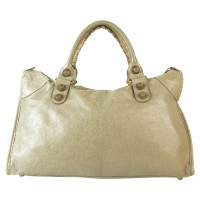 Balenciaga City Bag Leather in Taupe