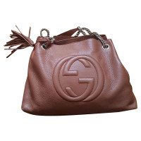 Gucci Soho Bag in Pelle in Marrone