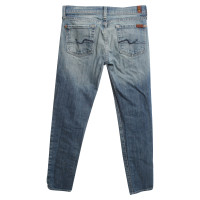 7 For All Mankind Jeans mit heller Waschung 