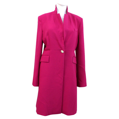 Pinko Jacket/Coat Wool in Fuchsia