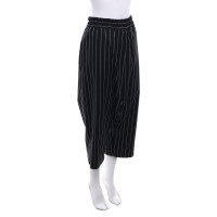 Jil Sander Pantalon en noir et blanc