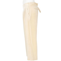 Ann Demeulemeester Trousers Viscose in Cream