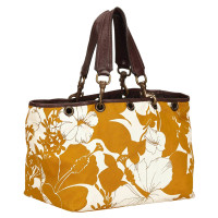 Miu Miu Floral Canvas Handbag