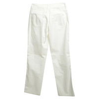 Closed trousers "Pedal Straight" in white