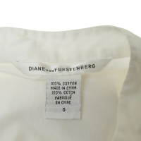 Diane Von Furstenberg White blouse
