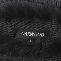 Oakwood Strickjacke mit Pelzbesatz
