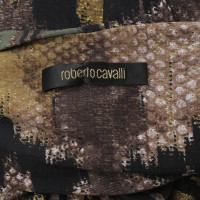 Roberto Cavalli Robe avec imprimé animal