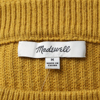 Madewell Strick in Gelb