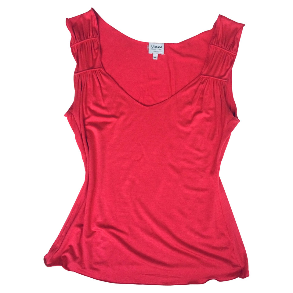 Armani Top Viscose in Fuchsia