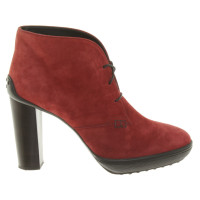 Tod's Ankle boots in red