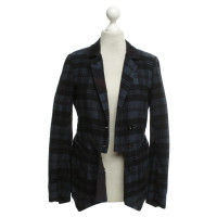 Marithé Et Francois Girbaud Blazer with check pattern