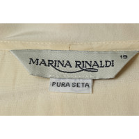 Marina Rinaldi Top Silk in Yellow