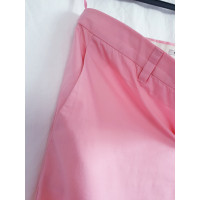 Miu Miu Hose aus Baumwolle in Rosa / Pink