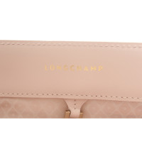 Longchamp Handtas Leer in Roze