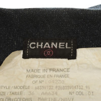 Chanel Jean costume in azzurro