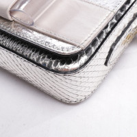 Burberry Prorsum Handbag Leather in Silvery