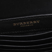 Burberry Prorsum Handbag Leather in Silvery