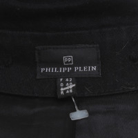 Philipp Plein Trenchcoat in zwart