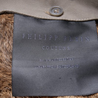 Philipp Plein Jas/Mantel in Taupe