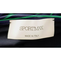 Sportmax Kleid aus Viskose in Blau