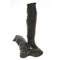 Baldinini Boots Leather in Brown
