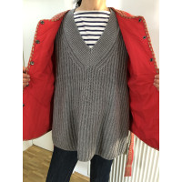 Cecilie Copenhagen Jacket/Coat Cotton in Red