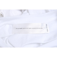 Victoria Beckham Top en Coton en Blanc
