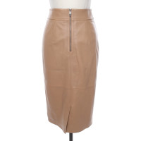 Hugo Boss Skirt Leather in Beige