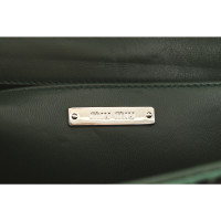 Miu Miu Shoulder bag Leather in Green