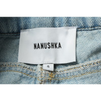 Nanushka  Jeans aus Baumwolle in Blau