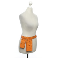 Fendi Belt Leather in Orange
