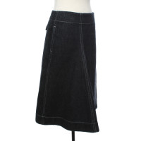 Lemaire Skirt Cotton in Blue