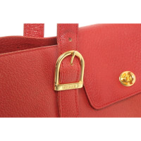 Gianfranco Ferré Handbag Leather in Red