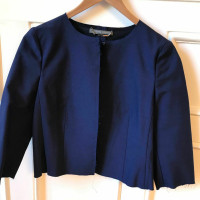 Alberta Ferretti Jacke/Mantel in Blau