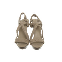 Burberry Prorsum Sandals Leather in Taupe