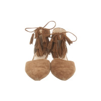 Kennel & Schmenger Sandalen aus Wildleder in Braun