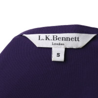 L.K. Bennett top in purple