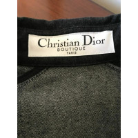 Christian Dior Jas/Mantel Katoen in Zwart