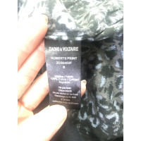 Zadig & Voltaire Kleid aus Baumwolle in Grau