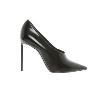 Saint Laurent Teddy Pumps en Cuir en Noir