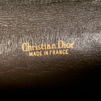 Christian Dior Tasje/Portemonnee Canvas in Bruin