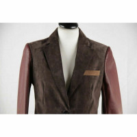 Couture Du Cuir Jacke/Mantel aus Leder in Braun