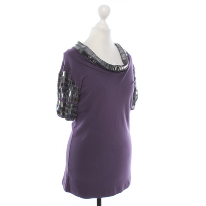 Richmond Top en Jersey en Violet