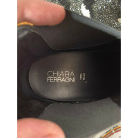 Chiara Ferragni Trainers Leather in Silvery