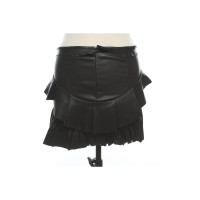 Isabel Marant Jupe en Cuir en Noir