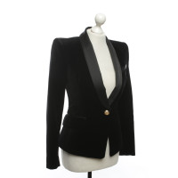 Balmain X H&M Blazer in Cotone in Nero