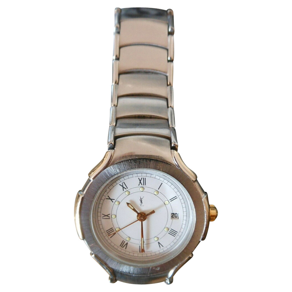 Yves Saint Laurent Horloge in Zilverachtig