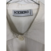 Iceberg Oberteil aus Baumwolle in Creme