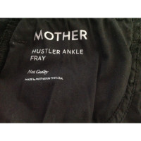 Mother Jeans en Coton en Noir